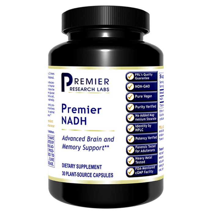 NADH, Premier  Dietary Supplement NADH Performance Formula Advanced Brain and Memory Support