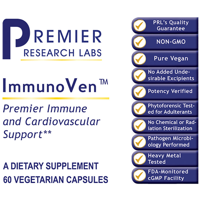 ImmunoVen™  Dietary Supplement Olive Leaf/Immune Formula Premier Immune and Cardiovascular Support