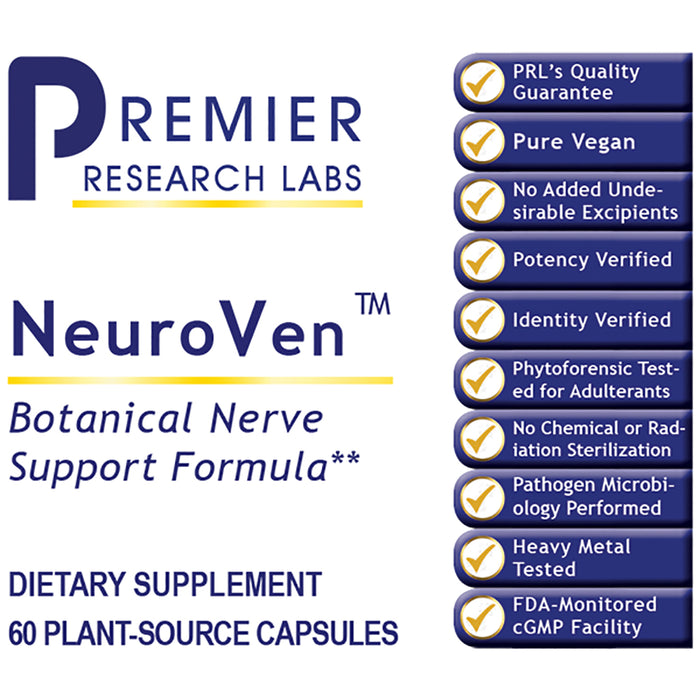 NeuroVen™  Dietary Supplement  Botanical Nervel Support Formula