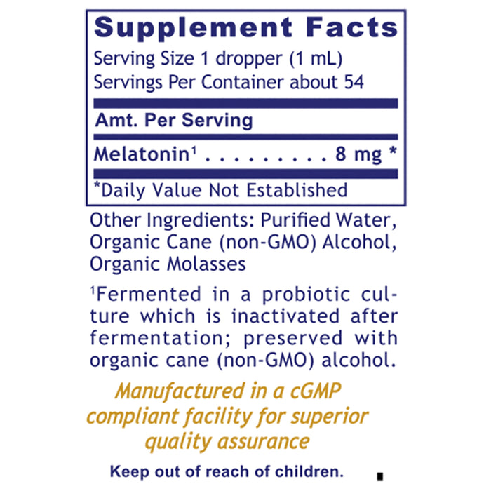 Melatonin-ND™  Dietary Supplement Probiotic-Fermented Melatonin Brain, Sleep, and Immune Support