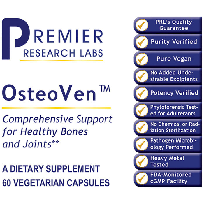 Bone Health 90 Caps- Prev. OsteoVen 60 Caps™  Dietary Supplement Nutraceutical Bone and Joint Formula Comprehensive Support for Healthy Bones and Joints