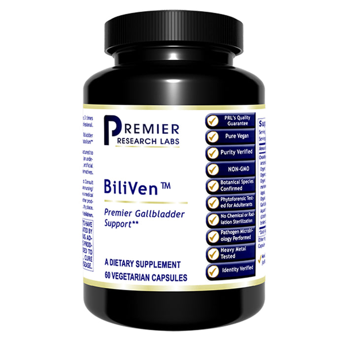 BiliVen™  Dietary Supplement Nutraceutical Gallbladder Formula Premier Detoxification and Gallbladder Support