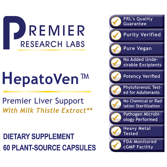 HepatoVen™  Dietary Supplement Premier Detoxification and Liver Support