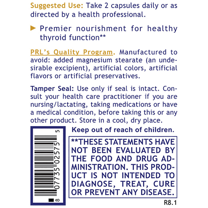 ThyroVen™  Dietary Supplement Nutraceutical Thyroid Formula with Natural Iodine Premier Thyroid Support