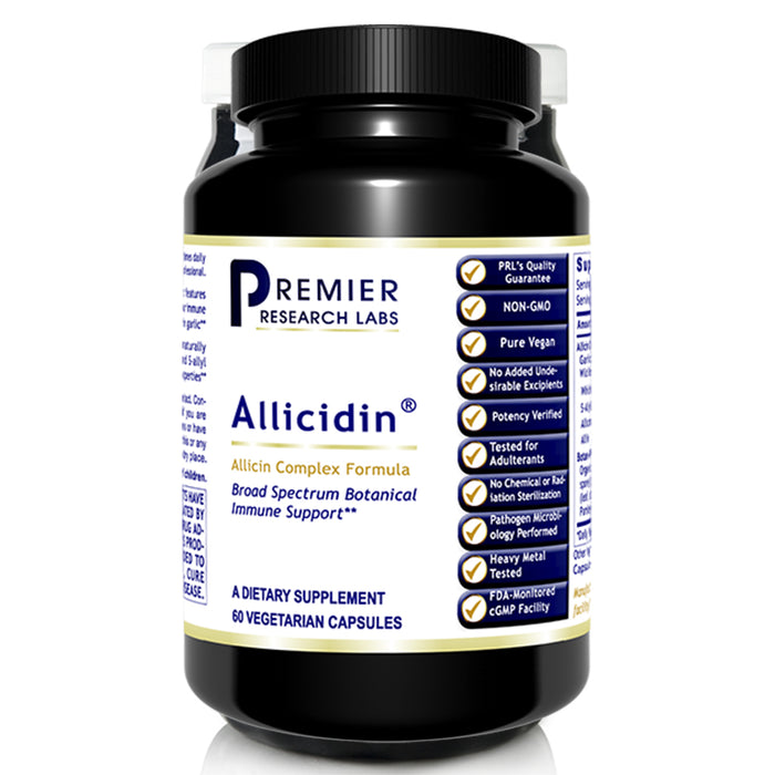 Allicidin®  Dietary Supplement Allicin and Bear Garlic Formula Premier, Broad Spectrum Immune Support