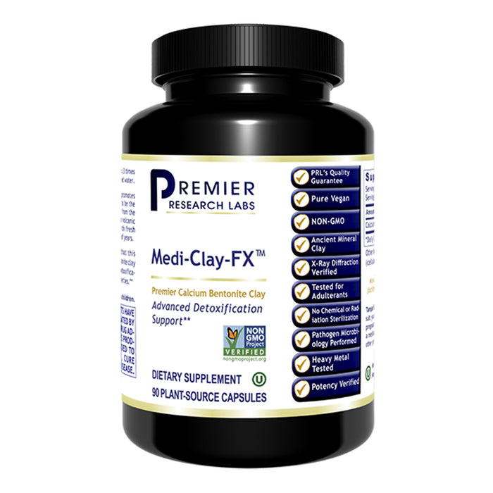 Medi-Clay-FX™  Dietary Supplement Premier Calcium Bentonite Clay Helps Promote Detoxification